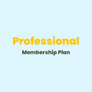 Professional Membership Plan