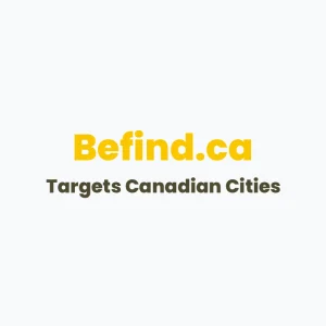 Befind.ca - Targets Canadian Cities